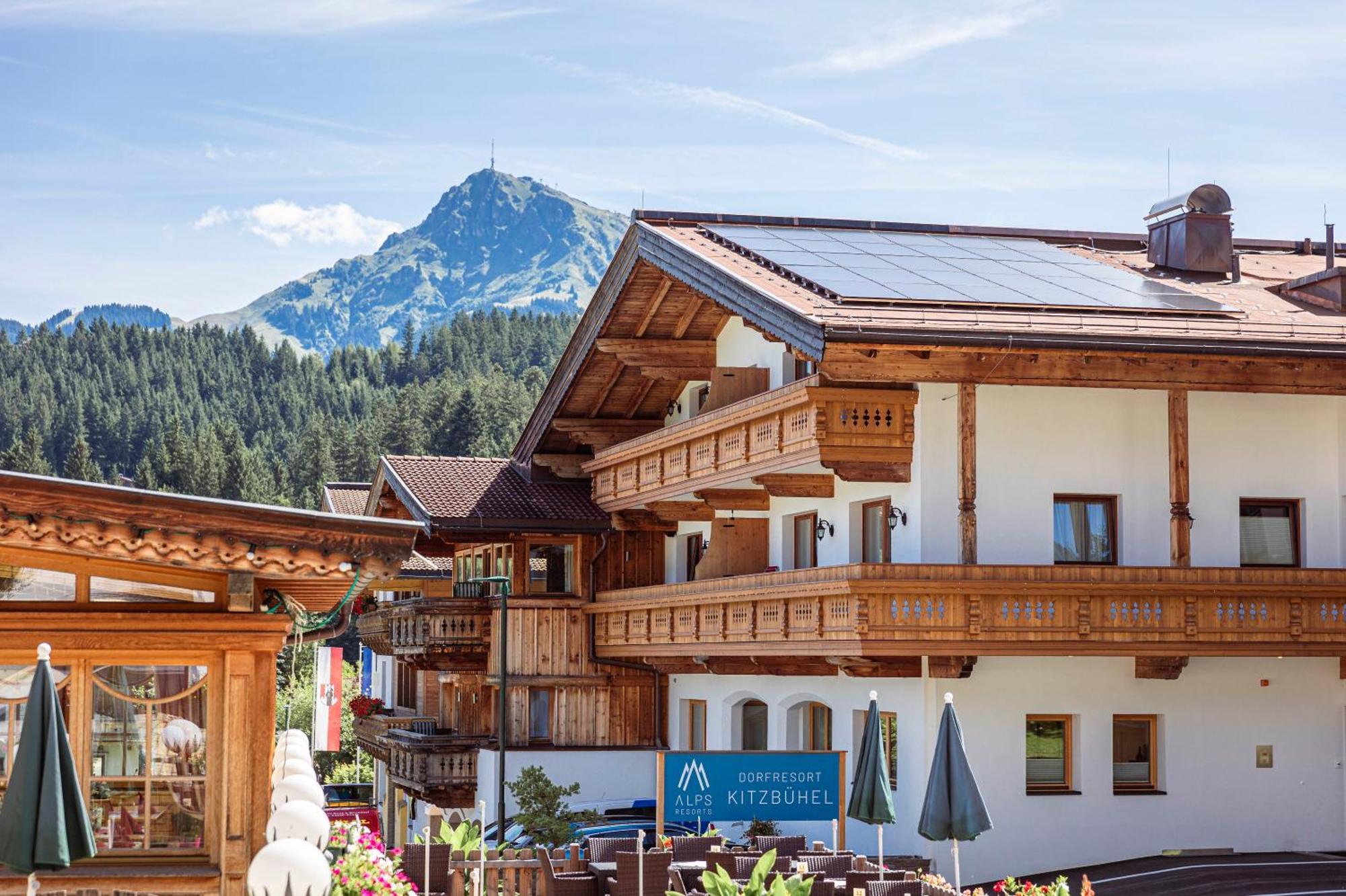 Dorfresort Kitzbuehel By Alps Resorts 瑞斯贝基茨比厄尔 外观 照片